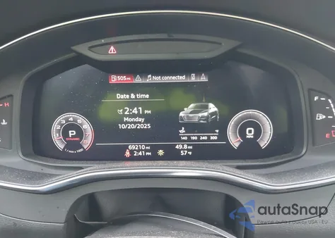 2019 Audi A7 55 Premium z USA, uszkodzony, nr VIN WAUU2BF29KN042962